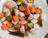 صورة لخطوة 1 من وصفة مخلل مشكل 🥕🥒🥕🌶️
