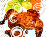 A picture of step 1 of The Grilled And Charcoaled Chicken.