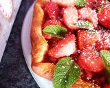 Une image de l'étape 5 de Tarte fine aux fraises.