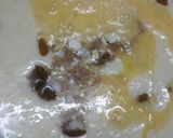 A picture of step 2 of Raisin and Caramel Bread Pudding.