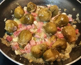 Foto del paso 1 de la receta: Coles de Bruselas a la miel y mostaza