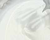 A picture of step 6 of Japanese chocolate cotton sponge cake.