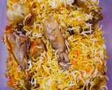 A picture of step 7 of Chicken Pulao.