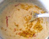 A picture of step 2 of Sattu kheer.
