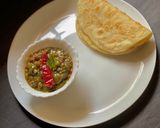 A picture of step 5 of Sarson saag in Punjabi style in the pressure cooker in 20 mins.