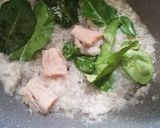 Foto langkah ke 3 dari resep Nasi bakar cumi asin.
