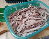 Foto langkah ke 2 dari resep Tongkol Suwir Balado.