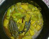 নিরামিষ ঝিঙে রান্না(niramish jhinge ranna recipe in bengali) রেসিপি ধাপ - 7 ছবি