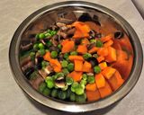 Zöldséges puding köret recept fázis 1 fotója