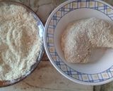 Foto del paso 2 de la receta: Pata muslo rebozada con zapallo.🍗