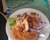 Foto del paso 6 de la receta: Ceviche de Reineta con chicharrón de pescado