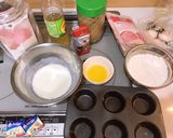 Hình bước làm 1 của món Bánh trứng nướng Hàn Quốc Gyeran ppang