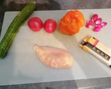 Une image de l'étape 2 de Banbanji : salade fraîche japonaise au poulet.