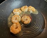 A picture of step 14 of Baked Garlic-Lime Chicken Drums and Shrimp.