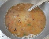A picture of step 3 of Semolina upma.