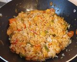 Friss zöldséges Currys hús, rizzsel recept fázis 4 fotója