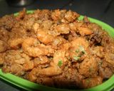 Foto langkah ke 6 dari resep Udang saus telor asin.