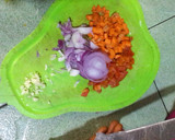 A picture of step 2 of Cabbage stew.