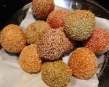 Foto langkah ke 7 dari resep Onde Onde Pelangi.