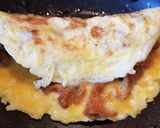Une image de l'étape 4 de Omelette aux girolles.