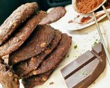 A picture of step 16 of Minty Dark Chocolate Oat Cookies.