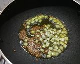 A picture of step 1 of Drumstick Urad Dal Vada Curry.