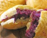 A picture of step 9 of Vitantonio Taiyaki with Candied Chestnuts & Sweet Red Bean Paste.