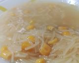 صورة لخطوة 3 من وصفة شوربة الذرة مع الشعيرية سهلة سريعة وخفيفة على المعدة 🥘