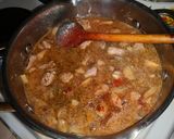 Gombás pörkölt recept fázis 2 fotója