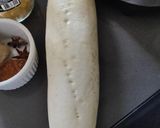 A picture of step 1 of Braised Pork Feet with Daikon.
