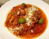 A picture of step 7 of Delicious in 10 Minutes! Canned Mackerel in Tomato Sauce.