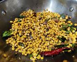 A picture of step 9 of Quinoa dosa with chana dal coriander chutney.