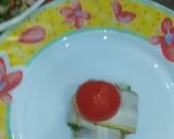 A picture of step 5 of Salsa Salad With Cucumber Wrap.