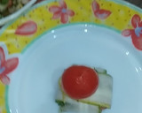A picture of step 5 of Salsa Salad With Cucumber Wrap.
