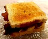 Tost / kanapka Elvisa Presleya krok przepisu 3 zdjęcie