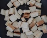 Foto langkah ke 1 dari resep Popcorn Karamel Roti Tawar.