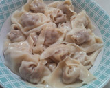 Foto langkah ke 4 dari resep Pangsit Kuah rumahan simple,enak dan segar+ foto step by step ^_^.