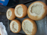 Panecillos rellenos horneados!!