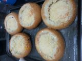 Panecillos rellenos horneados!!