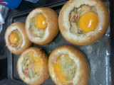 Panecillos rellenos horneados!!