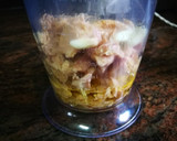 Foto del paso 1 de la receta: Rebanada de pan chapata con crema de atún