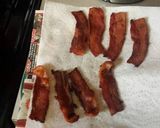 A picture of step 3 of Chocolate covered bacon .