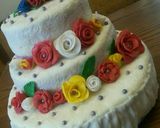 صورة لخطوة 18 من وصفة كيكة ٣ طوابق🎂🎂🎂