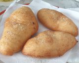 A picture of step 8 of Fried Ligurian Potato Focaccette.