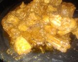 A picture of step 5 of Tawa chicken karahai.