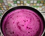 Foto langkah ke 2 dari resep Agar-agar Buah Naga (Cemilan Anak 2-5 tahun).