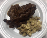 Foto del paso 10 de la receta: Palomas torcaces guisadas con guarnición de perrechikos