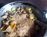 A picture of step 3 of Potato jackfruit masala.