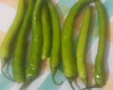 Stuffed green chilli - Instant recipe step 1 photo