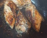 A picture of step 1 of Chicken and Sweet Potato Soup.